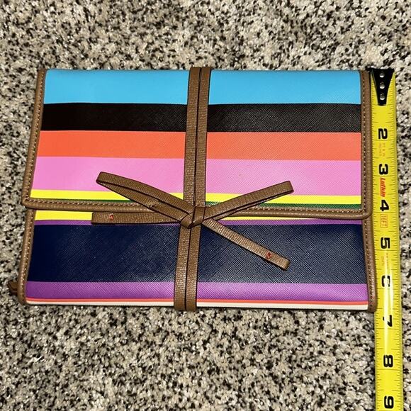 STELLA & DOT Striped Behold Travel Jewelry Case in excellent shape. - Picture 7 of 8